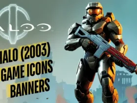 Halo (2003) Game Icons Banners