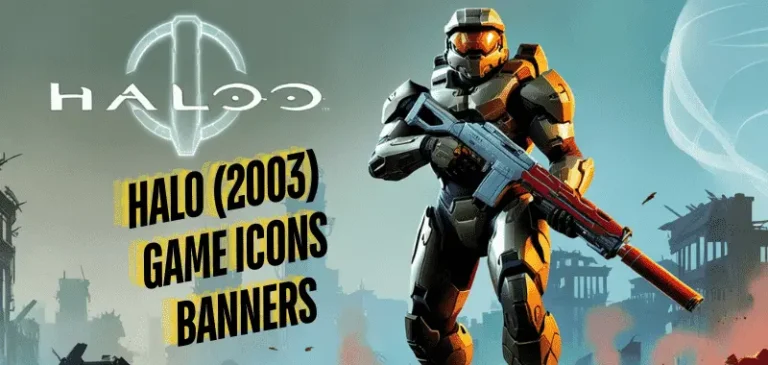 Halo (2003) Game Icons Banners