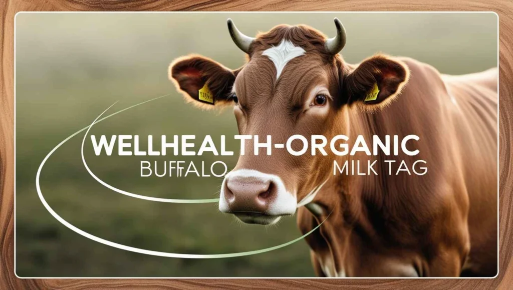 WellHealth Organic Buffalo Milk Tag