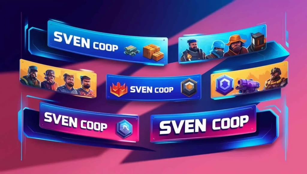 Sven Coop Game Icons Banners